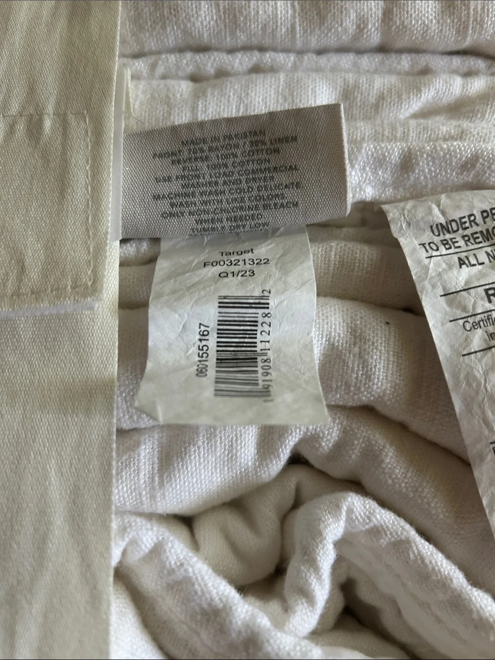 Casaluna King Heavyweight Linen Blend Quilt